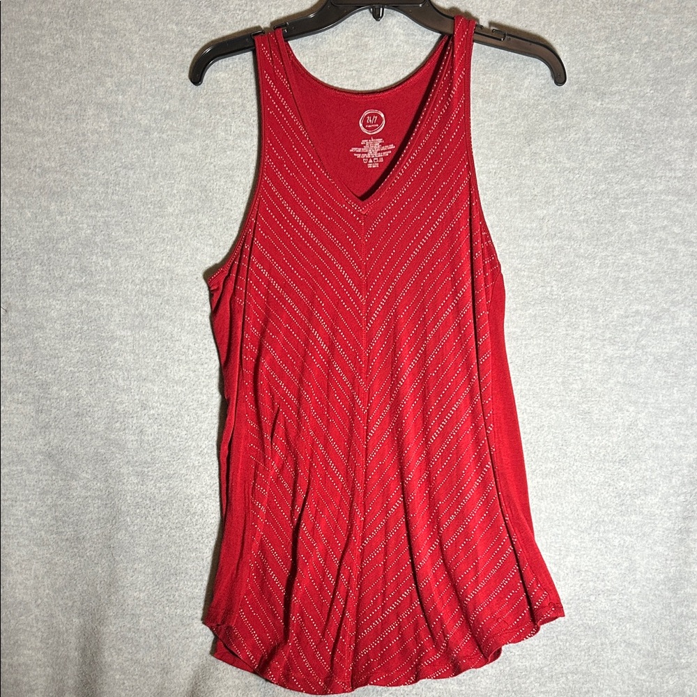24/7 Stretchy Dark Red Summer Swimsuit Cover Up Top/Layering Piece